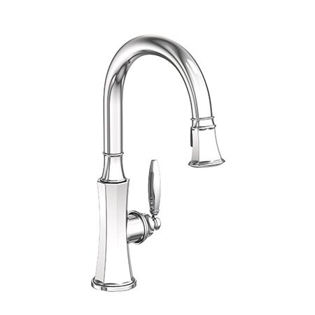 Newport Brass Pull-Down Kitchen Faucet in Weathered Brass 1200-5103/03W